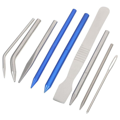 1 Set Needle Set Braid Tool Lace Kit Keychain Weaving Needle Keychain Accessories Braiding Needle Braid Accessories 1