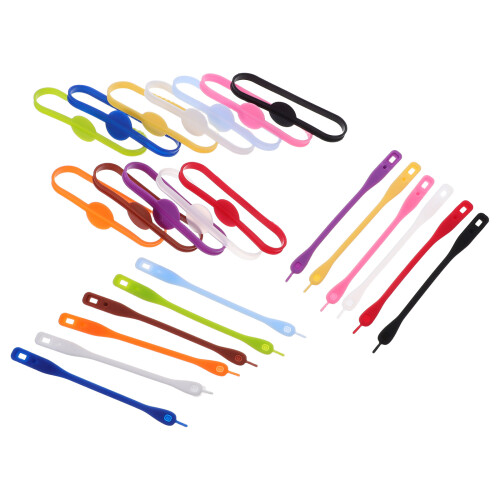 72Pièces Étiquettes Extensibles Silicone Pour Marquer Verres De