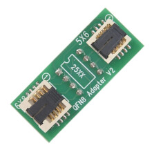 QFN8 /WSON8/MLF8/MLP8/DFN8 Naar DIP8 Twee-in-Één Socket/Adapter voor Zowel 6x5MM Als 8x6MM Chips SMT BIOS Flash Socket