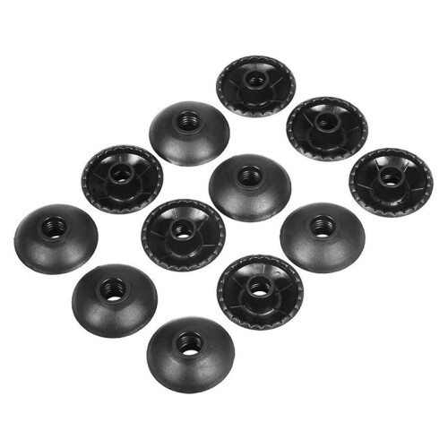 12pcs Round Hiking Walking Stick Baskets Tips, Trekking Pole Walk Stick Cane Replace Tips Accessory 1