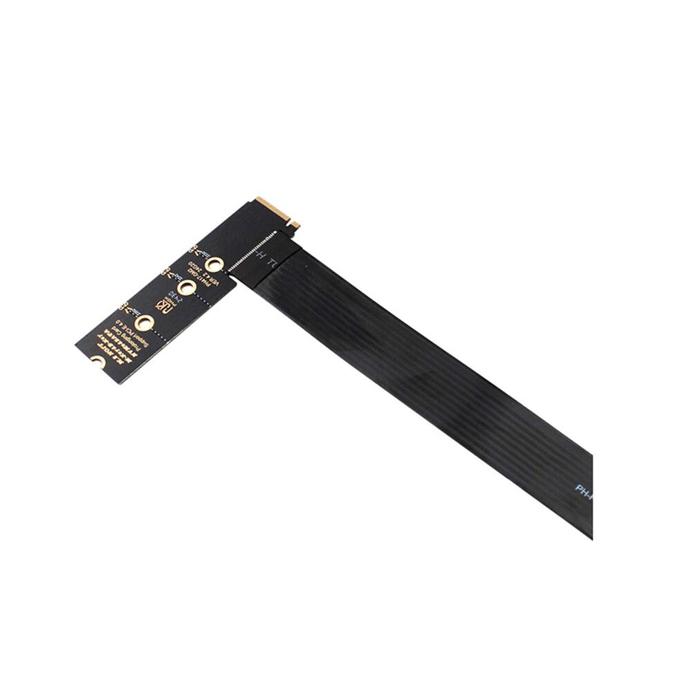Dual Protocol Pcie4.0 M.2 M Key Nvme Extension Cable Riser Card For 2230 2242 2260 2280 M.2 Pci-E / M2 Ngff Ssd:b 6134130645542