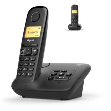 Telefone Analógico-DECT - GIGASET - A270A - Aparelho sem fio - Alto-falante - 80 entradas