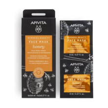 APIVITA - Mascarilla Hidratante y Nutritiva de Belleza Exprés con Miel 2 unidades de 8ml
