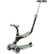 Balance Bike - MONDO - On&Go Scribble 5-in-1 - Foldable - Black / Sage Green