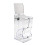 Hamster Feeder Acrylic Portable Gerbils Dwarf Hamster Mice Feeding Foo 1