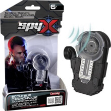 Spy X – Cuffie da Spionaggio - Giocattolo e Accessori per Spionaggio - Set da Spionaggio per Bambini - Da 6 Anni - Lansay