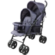 Doppelbuggy BAMBISOL - 6-36 Monate für den vorderen Sitz (max 15 kg) und von 0-36 Monaten (max 15 kg) für den hinteren Sitz