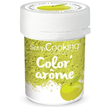 'Cor'aroma - verde / maçã - 10g - Scrapcooking'