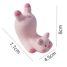 Praktischer Ferkelständer als Geschenk, ergonomische Tischhalterung in Schweinchenform, aus Kunstharz, kreatives Design, universell einsetzbar für
