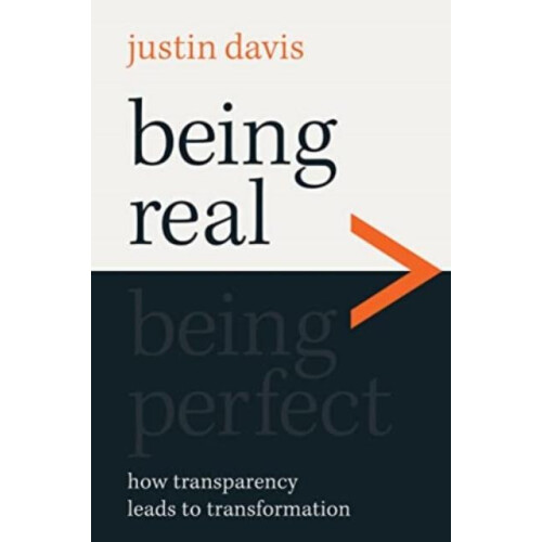 Being Real gt Being Perfect by Justin Davis Paperback Book