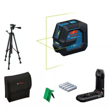 Laser - BOSCH - GLL 20-22 G - 4 Batterien 1,5V - Stativ BT 150 - Transporttasche