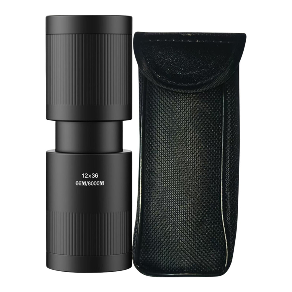 1236 Monocular Compact Sturdy 12 X Magnification For Travel Camping O 6901423298033