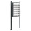 Bloc 6 cassette postali con supporto a piede 6 scomparti sovrapposti antracite e bianco 16_0000043 1