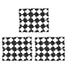 60 Pcs 18650 Lithium Cell Battery Holder Bracket for DIY Battery Pack