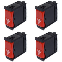 4X Waarschuwing Emergency Hazard Light Flasher 1248200110 voor - W124 W201 W202 500E 300CE 400E 190E 300D E320