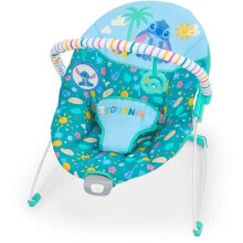 DISNEY BABY - STITCH - Babywippe, Bogen mit abnehmbaren Spielzeugen, beruhigende Vibrationen, abwechslungsfähig von 0 bis 6 Monaten