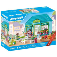 PLAYMOBIL 71807 Blumenladen und Teesalon, My Life in der Stadt, Promo Pack, 220 Teile, Ab 4 Jahren