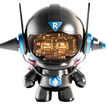 Telecamera IP da 5 MP, Telecamera di Sicurezza Domestica Wi-Fi Wireless, Telecamera Robot per Bambini Che Piange, Baby Monitor per Visione Notturna