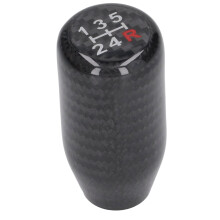Black Carbon Gear Knob 5 Gears For Acura