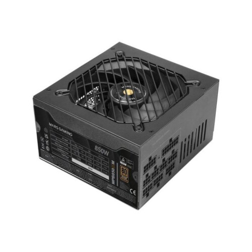 Mars Gaming Mpb850sim Moduuli ATX Virtalähde 850W 80 Plus Pronssi Musta