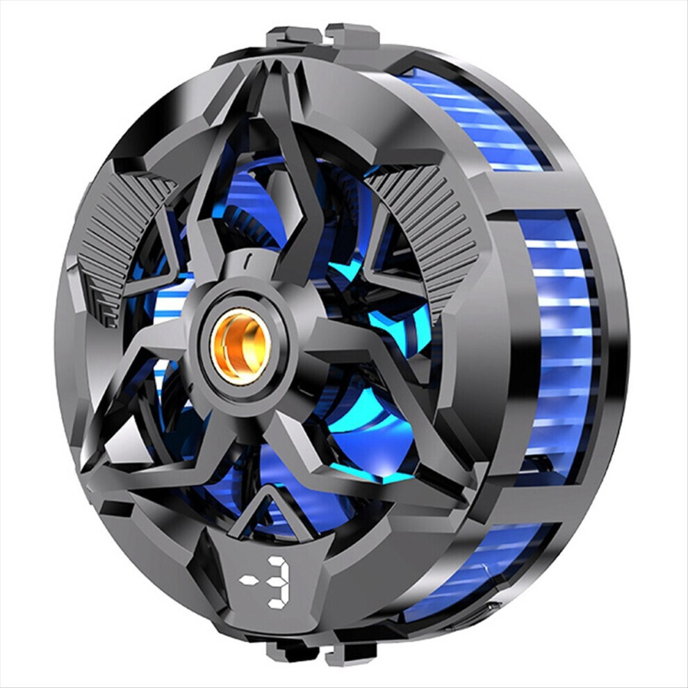 Magnetic Mobile Radiator Phone Cooler Silent Semiconductor Cooling Fan Magnetic/Back Clip 2-In-1 for Tablet/Phone
