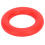 Bright Red Rubber Bobbin Holder for Sewing Machine, 133mm Diameter 1