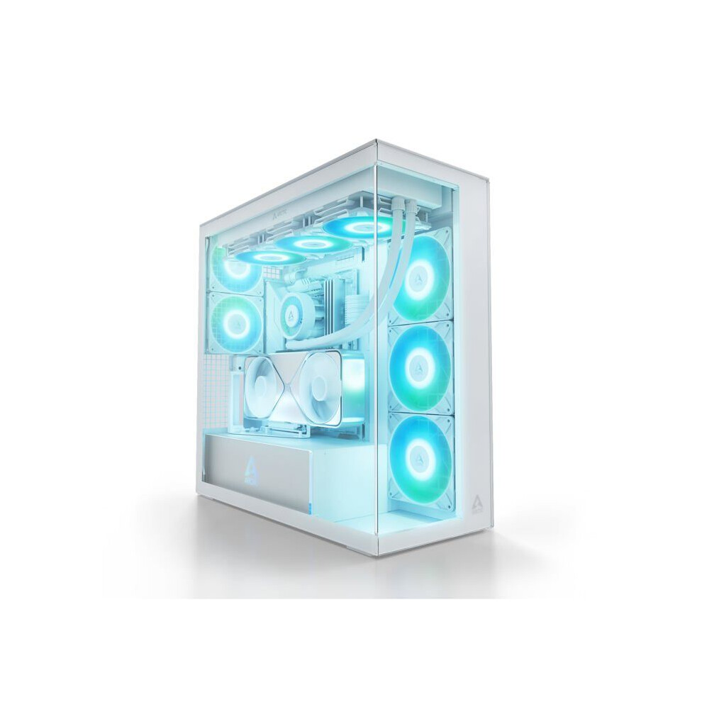 Arctic Xtender Vg White E-Atx Gaming Gehäuse Mit Seitenfenster Größe 24 Weiß - Bild 8