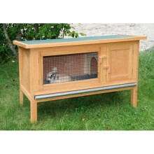 Gabbia da esterno - KERBL - FRED - 100x45x62 cm - Legno - Riparo sicuro per roditori