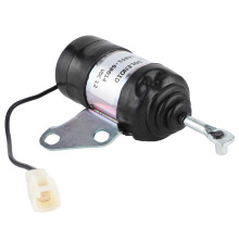 Solenoide de válvula de combustible de 12 V para sistemas de motor, parada de combustible con construcción de primera calidad, fácil de instalar,