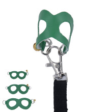 Adjustable Leather Chest Strap Hamster Harness with Bells 3 Sizes