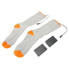Beheizbare Socken für kaltes Wetter, kompatibel mit mobilen Akkuboxen, elektrische Thermosocken mit sicherem, auslaufsicherem Design, ideal zum