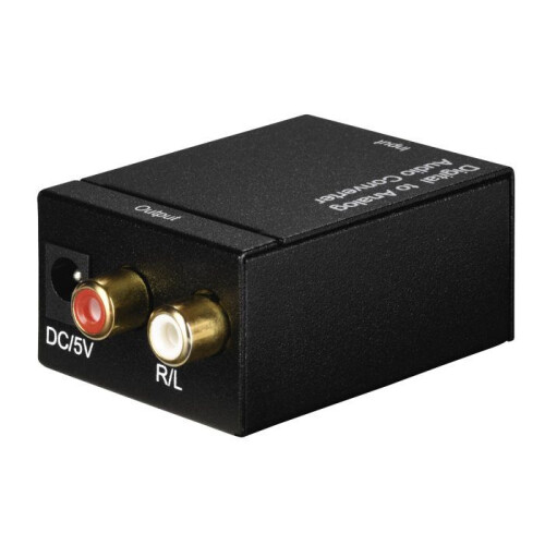 Hama CONVERTITORE AUD.OPT/COAX=>ANALOG.