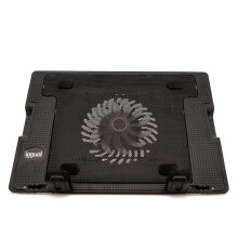 Supporto per PC - Iggual - IGG316764 - Ventilatore ultra silenzioso - 2 x USB - Trasportabile