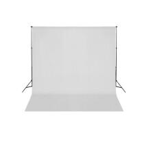 Kit completo studio fotografico + sfondo bianco senza cuciture 3x6 m studio foto video professionale 1802018/4