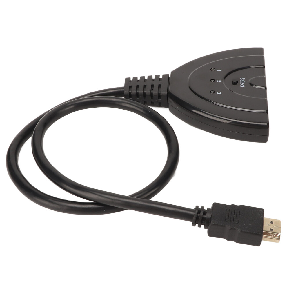 3 Port Hdmi Switcher 3D 1080P 1 In 3 Out Hd Multimedia Splitter 4641372029273