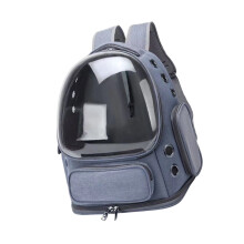 Clear Kitten Carrying Backpacks Breathable Pet-Seablue