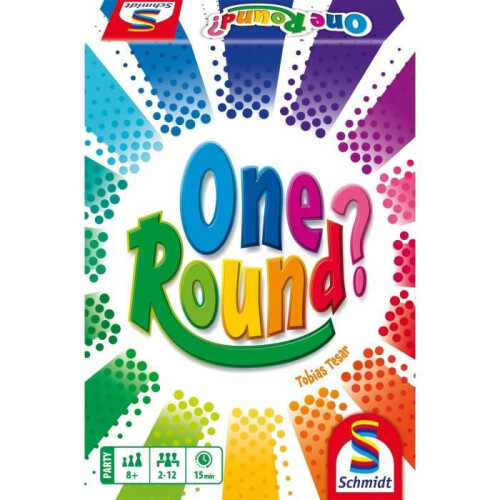 One Round? - Board Game - SCHMIDT SPIELE - From 8 years old