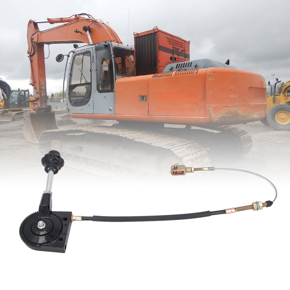 Excavator Throttle Cable Stainless Steel Pu 0.6M Improved Safety & Efficiency 7621385091129