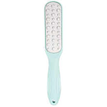 Strumento per pedicure efficace, rimuovi calli con impugnatura ergonomica antiscivolo, superficie abrasiva su entrambi i lati per la rimozione della