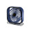 USB-Tischventilator, Mini-Tischventilator, 180 drehbar,-Blau 1