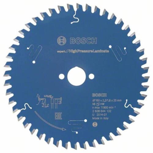 Bosch Sierras de disco - BOSCH - 2608644132 - 48 dientes - Microteq - Protección