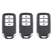 3X Car Remote Key 3 Button 433Mhz ID47 Chip for City/Jazz//Grace 2015 KR5V2X