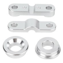Performance Oriented Shifter Bushing Kit, Durable Aluminum Alloy Bushings For B Series Engines, Upgraded Shift Response And Professional Engine Bay
