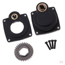 2x Electric Starter Drill Plate Vertex 16/18/21/25 Nitro Engine Backpl