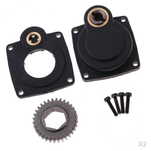 2x Electric Starter Drill Plate Vertex 16/18/21/25 Nitro Engine Backpl