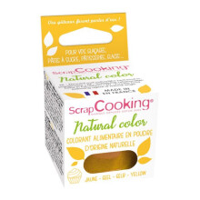 SCRAPCOOKING - Corante alimentar amarelo natural