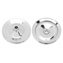 Power Steering Pulley 5/8in Keyway Chrome Finish