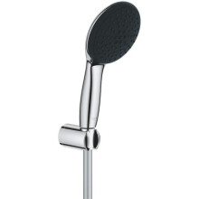Conjunto de duche com chuveiro de 2 jatos, suporte e mangueira flexível - GROHE Vitalio Start 110 27950001 - Fácil seleção - Economia de água