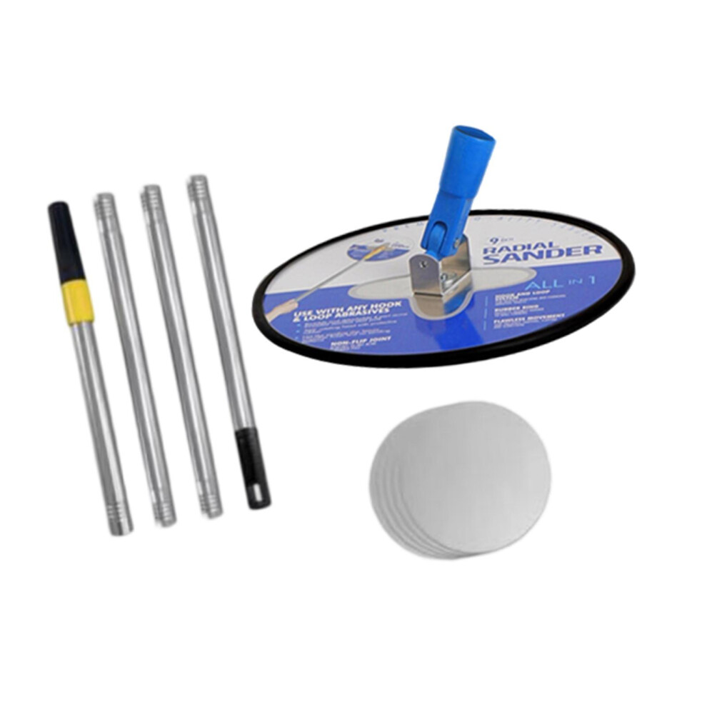 Drywall Pole Sander 360 Degree Rotatable Handheld Manual Hand Drywall 6901423318427
