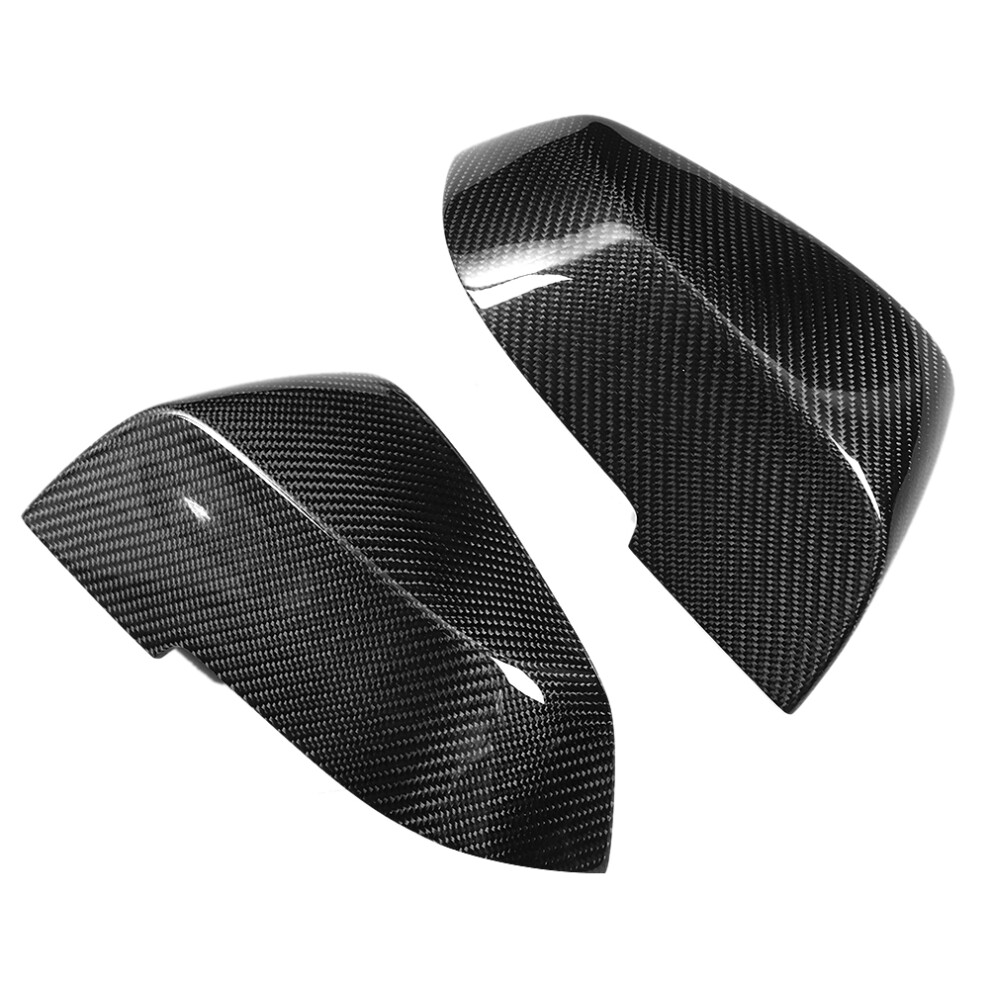 Mirror Cap Replacement Firm Attachment, Carbon Fiber Textured Cover Bmw X3 X4 X5 X6 X7, Provides Durable Protection No Modification Needed Durable 9190834126470